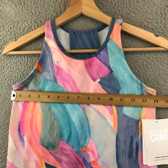 New Athleta | Women's Conscious Crop High Neck Racerback‎ Tank Size L/12 - Picture 6 of 8